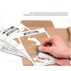 Travel Journal, World Notebook, Travel Book