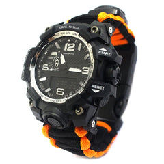Outdoor Waterproof Multifunctional Survival Climbing Watch