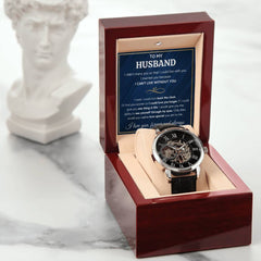 To My Husband Eyes – Openwork Watch