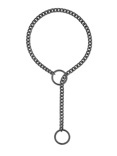 Retro Punk Metal Chain Necklace Couple