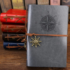 Retro Pirate Ship Notebook