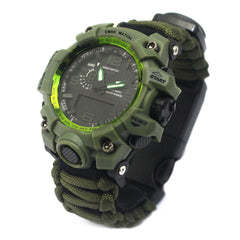 Outdoor Waterproof Multifunctional Survival Climbing Watch